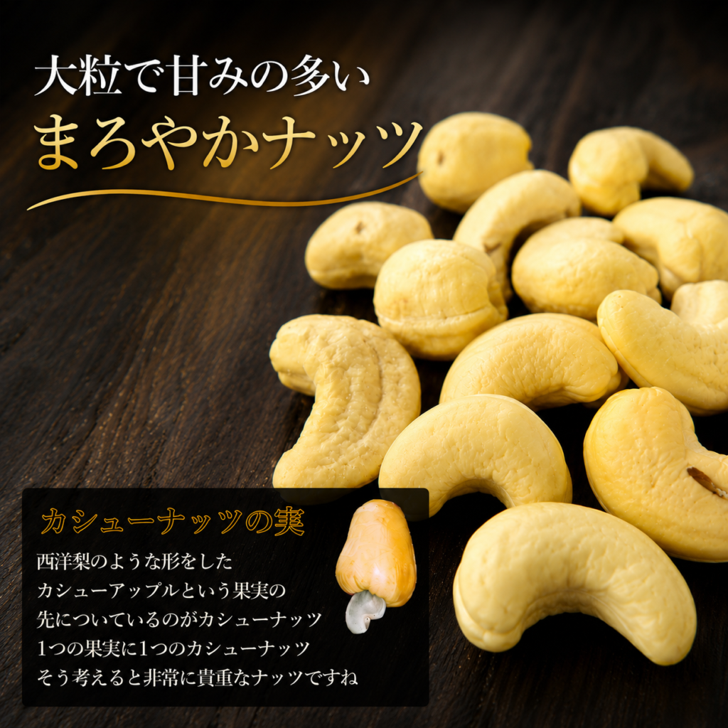 インド産カシューナッツ